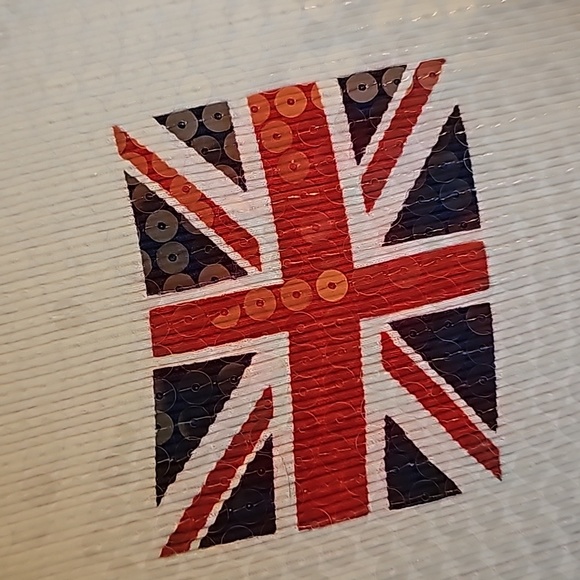 Twiggy London Sparkly white long tank top Small - Picture 5 of 7